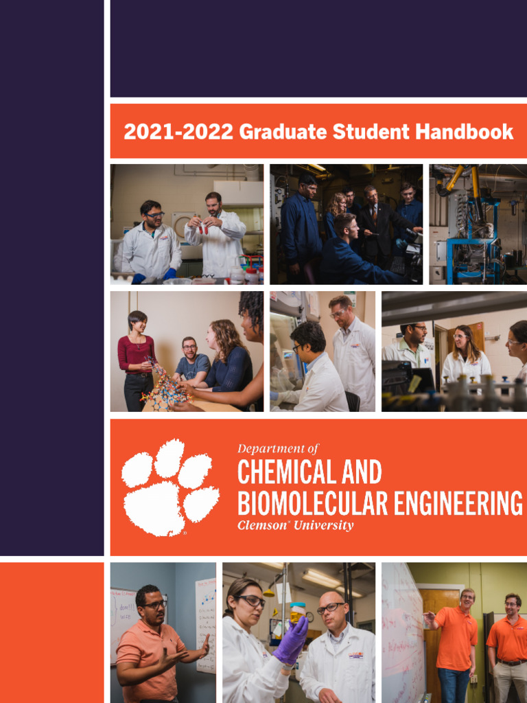 CLEMSON Grad Manual | PDF