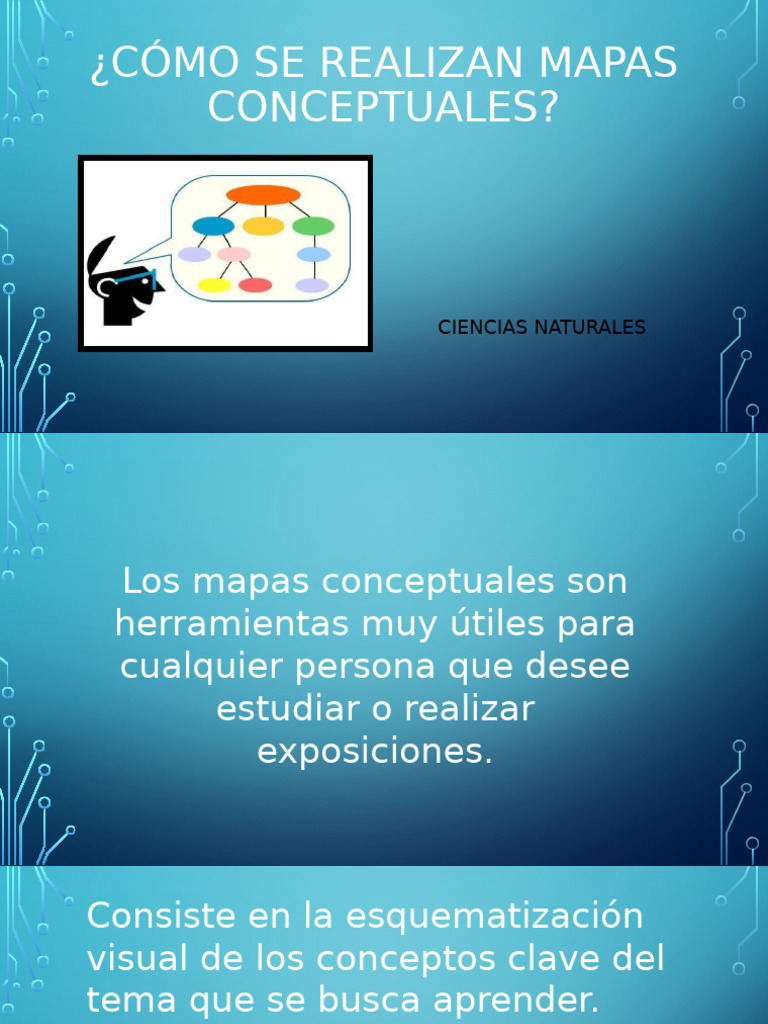 Como Se Realizan Mapas Conceptuales | PDF