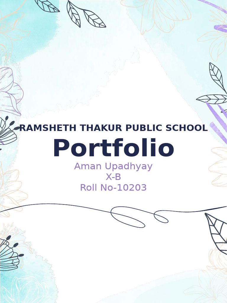 Aman Upadhyay Portfolio 10203 | PDF