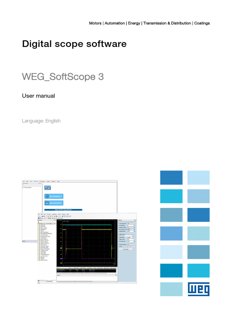 WEG SoftScope 3 User Manuals 1S9SF3EN en | PDF