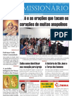 Informativo da Comunidade Católica de Vida no Espírito Nossa Senhora das Graças