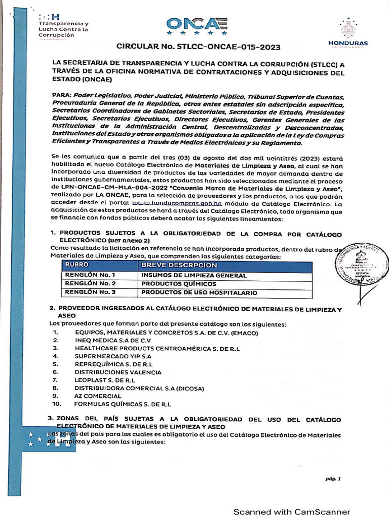 Circular Stlcc-Oncae-015-2023 | PDF