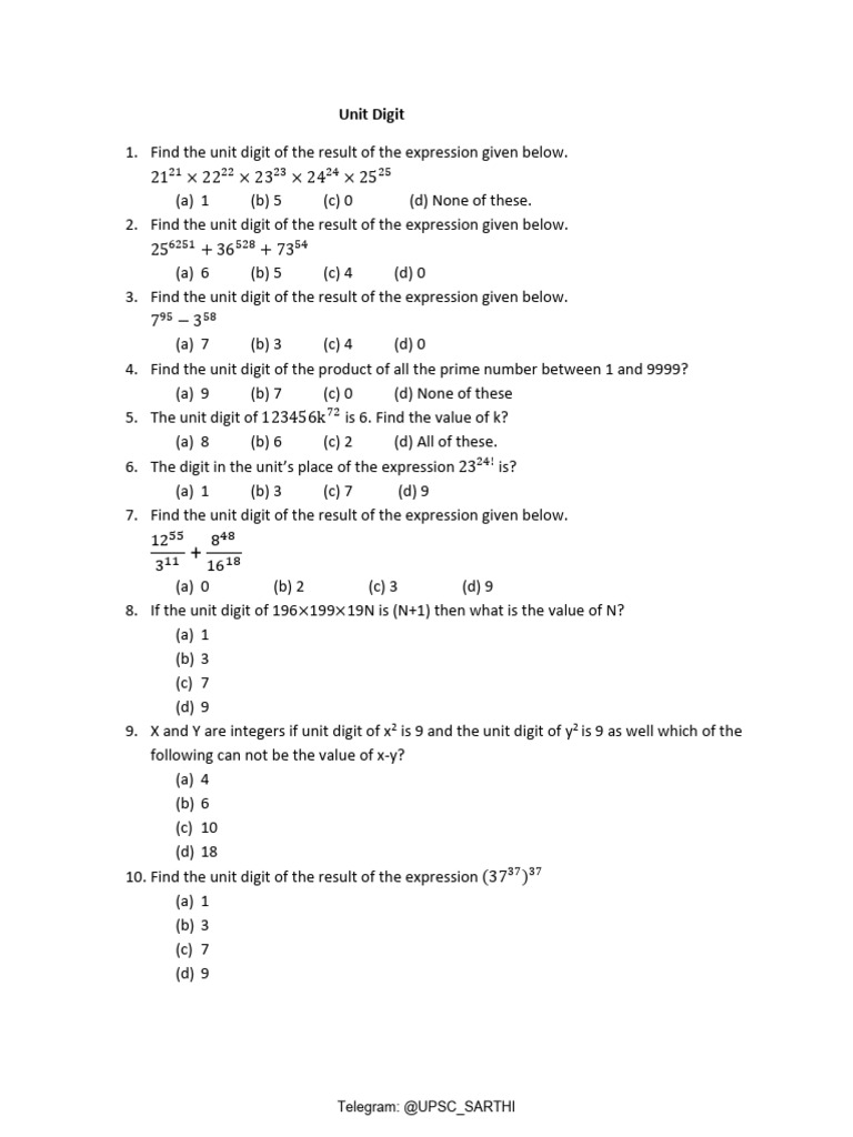 Number System | PDF