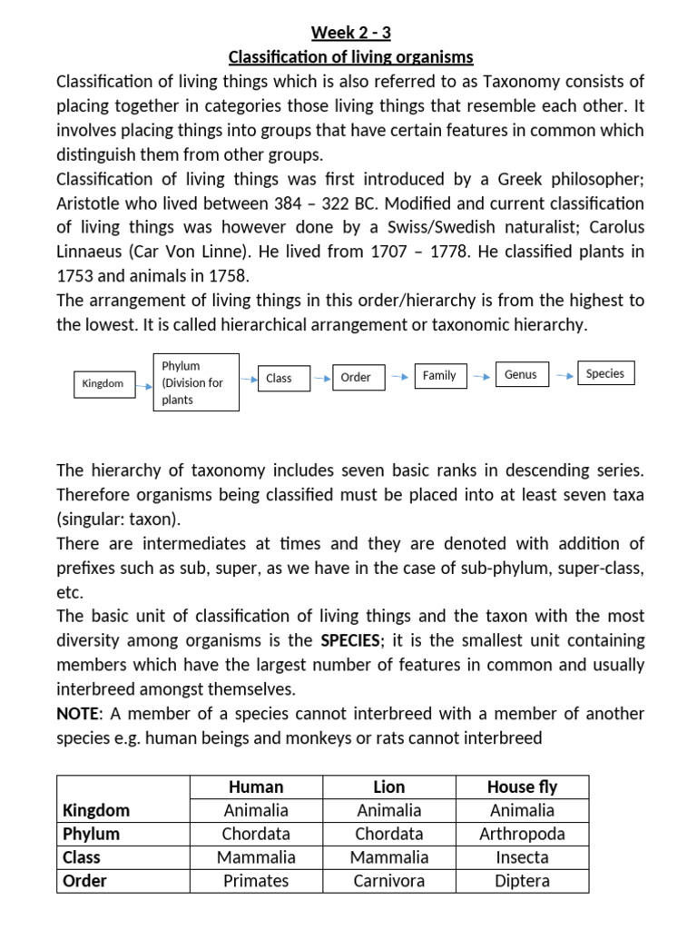 Biology Note 2 | PDF