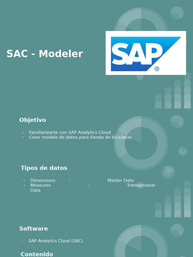 SAC - Modeler | PDF