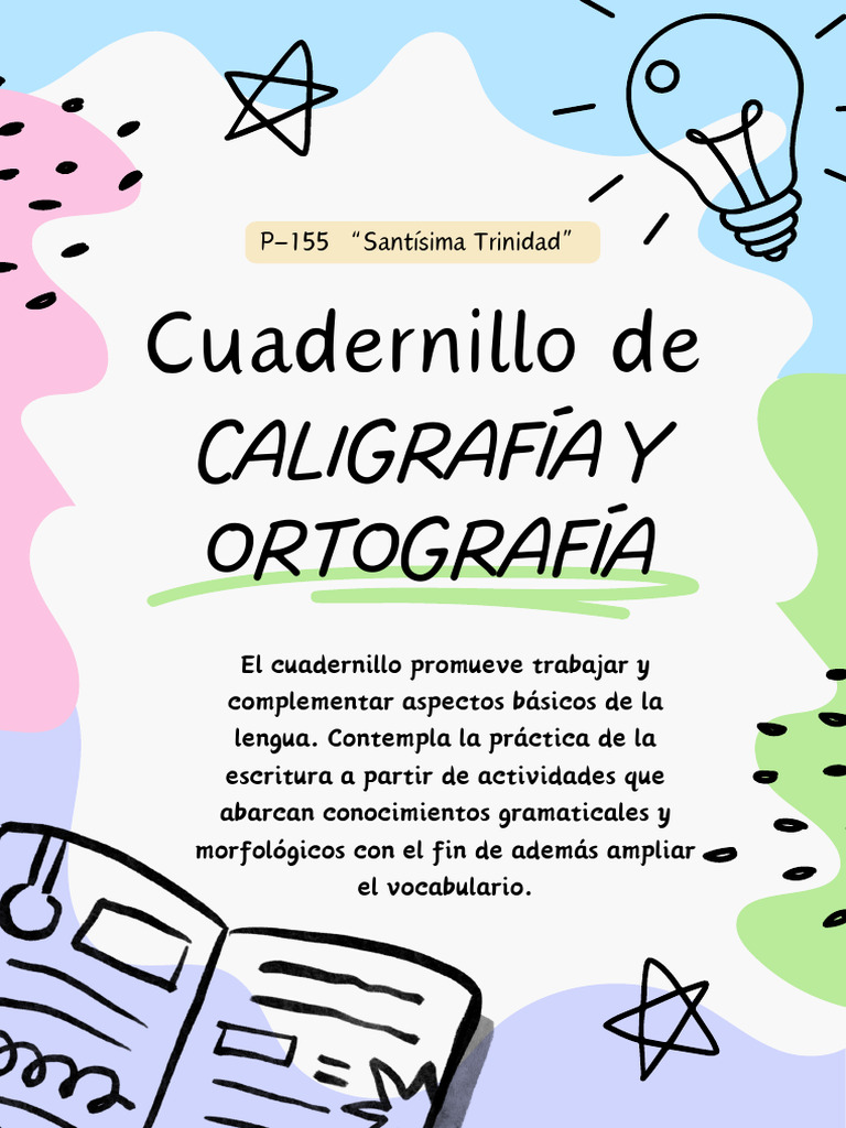 Cuaderno de Caligrafía 5to Grado | PDF