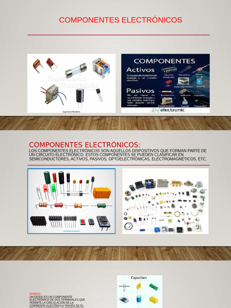 Componentes Electrónicos | PDF