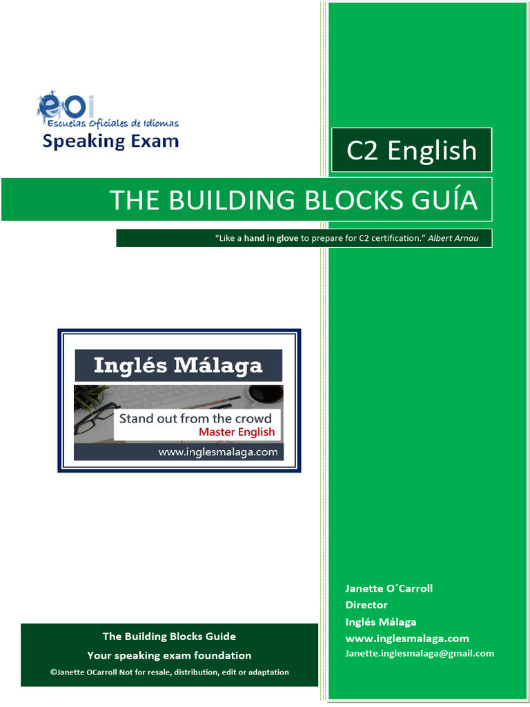 c2 Eoi Building Blocks Sneak Peek 2024 | PDF