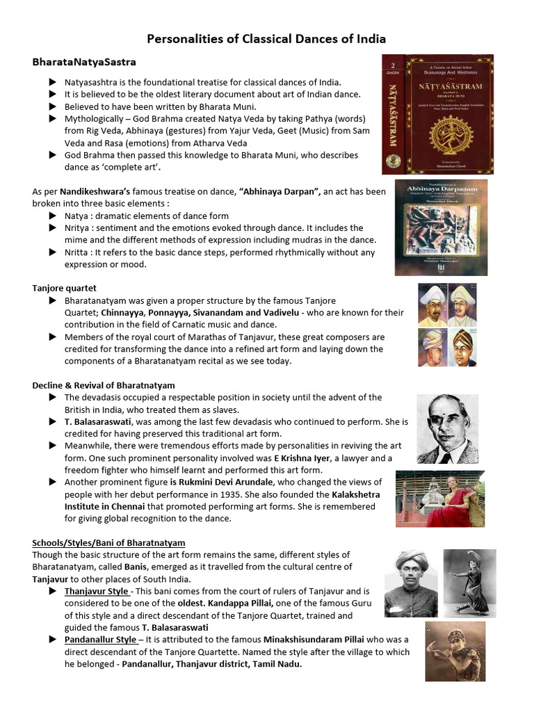 Biographies of Famous Dancers | PDF