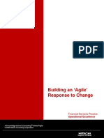 B Uilding An Agile' Response To Change: Financial Services Practice