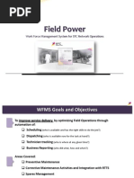 Field Power: Work Force Management System For STC Network Operations