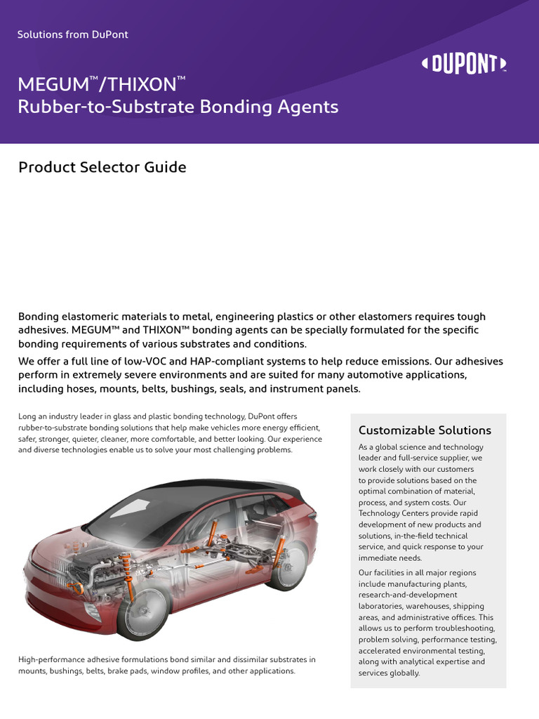 MEGUM-THIXON Product Selector Guide A4 FNL | PDF