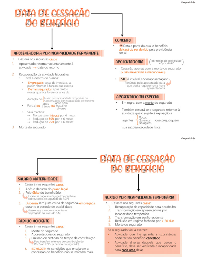 1.17 Data de Cessação Do Benefício - DCB | PDF