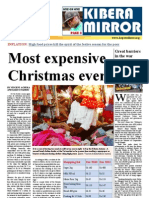 Kibera Mirror Christmas Edition