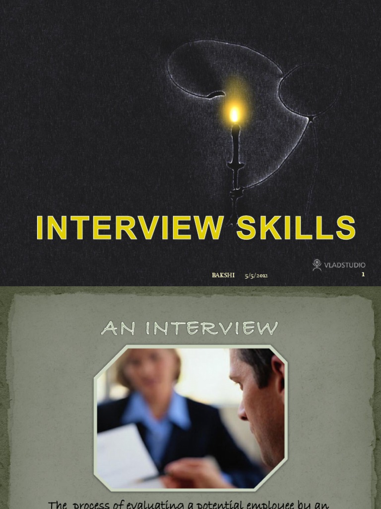 Interview Skills Pdf Nonverbal Communication Psychological Concepts