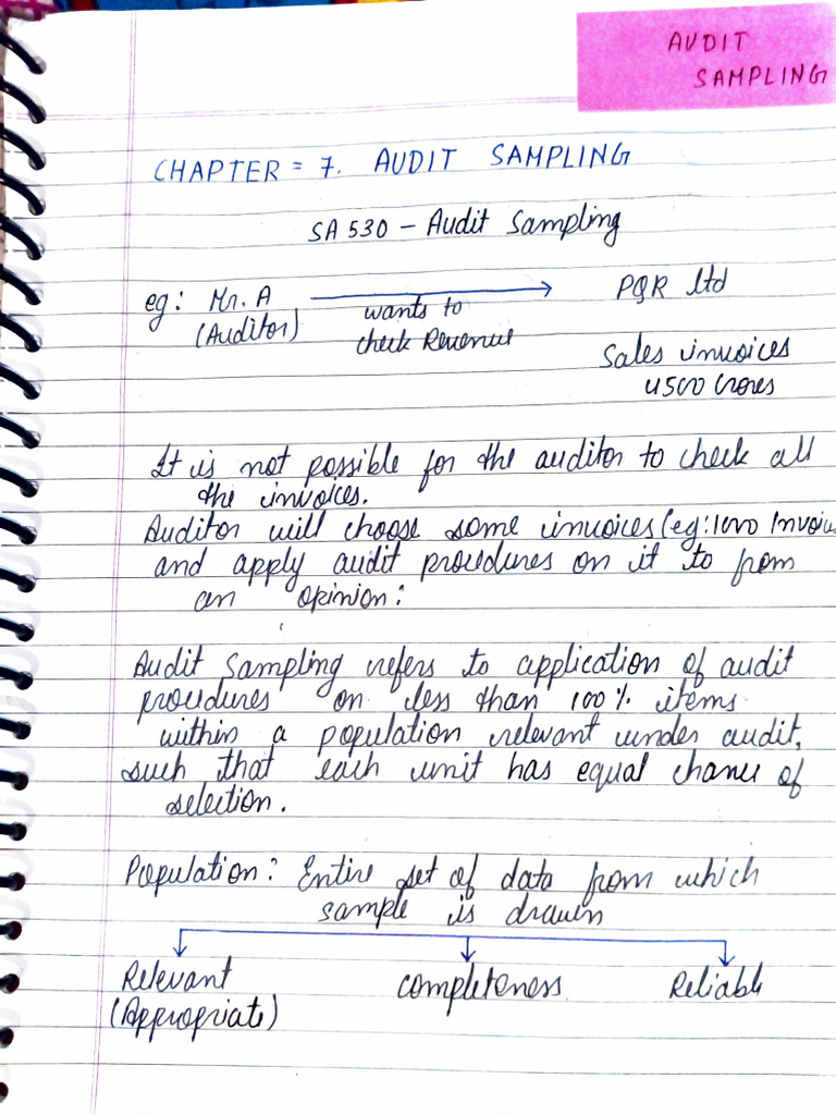 Audit Sampling Techniques Guide | PDF