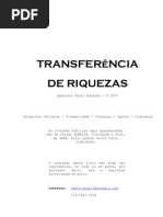 Transfêrencia de riquezas