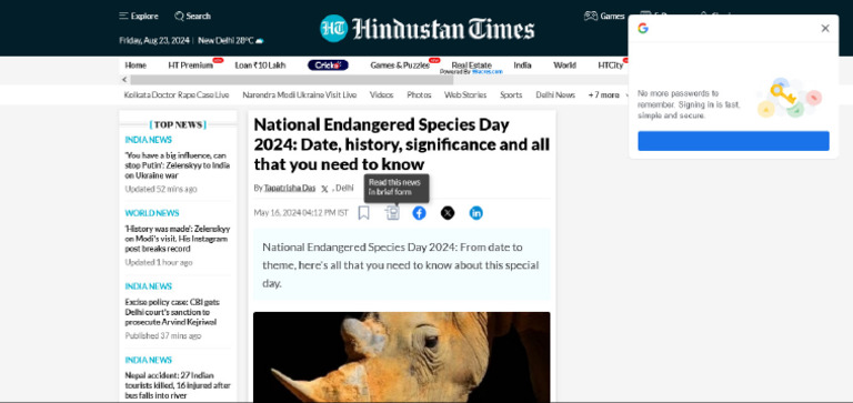 FireShot Capture 231 - National Endangered Species Day 2024 - Date ...