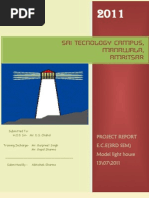 Download Lighthouse Model Project Report  Slides  For Electronics Guys  Beginners   by Abhi Sharma SN76230363 doc pdf