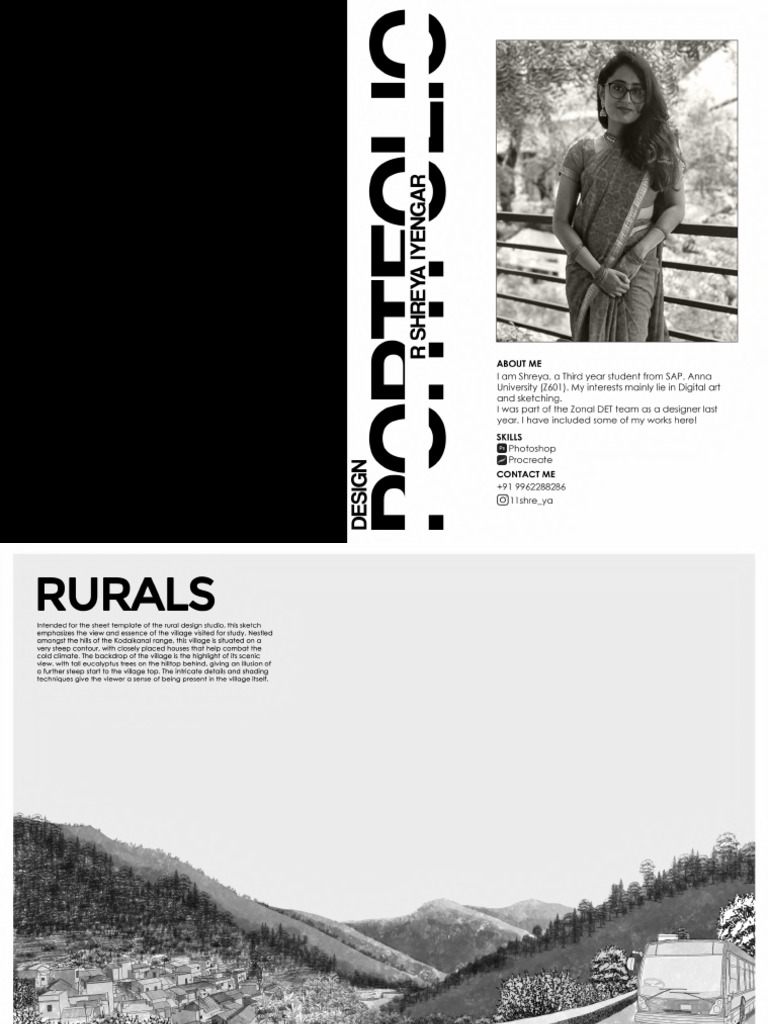 Portfolio - Shreya Rajesh | PDF