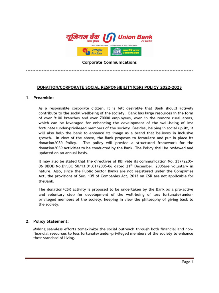 Union Bank | PDF