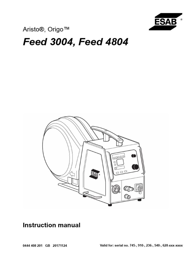 Aristo Feed 3004 User Manual | PDF