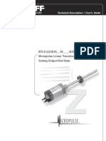 Balluff Micro Pulse Linear Position Transducer