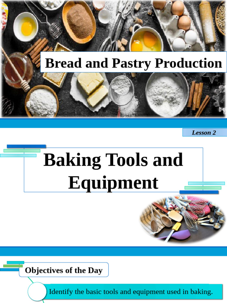 Baking Tools and Equipment | PDF