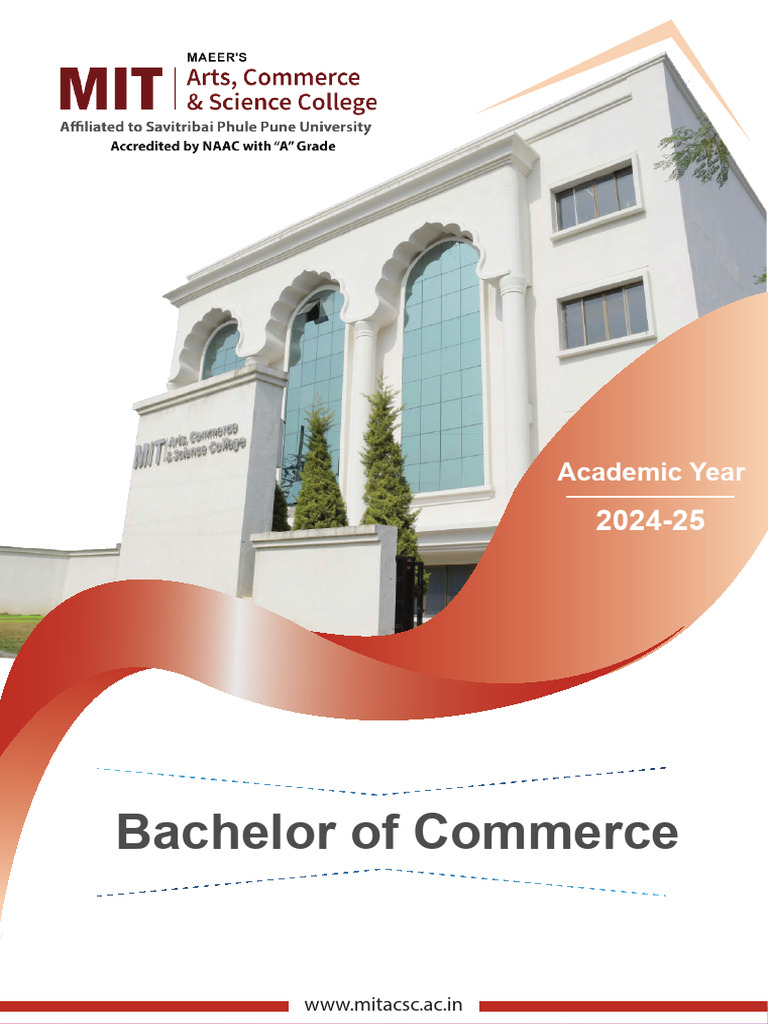 Bachelor of Commerce | PDF