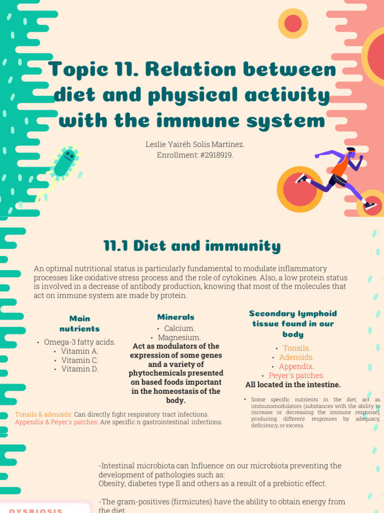 Nutrition & Exercise: Boost Immunity | PDF | Immune System | Self ...