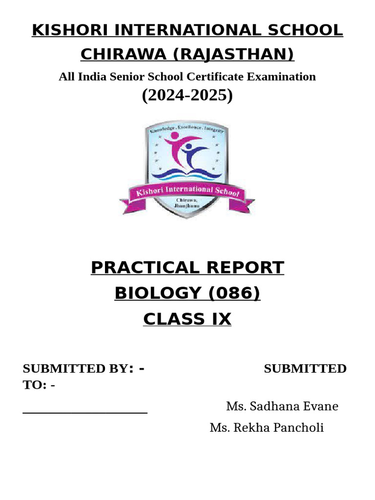 Science Practical Pdf Pdf Muscle Wellness