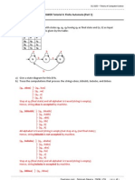 ANSWER Tutorial 4: Finite Automata (Part 1) : SCJ 3253 - Theory of Computer Science