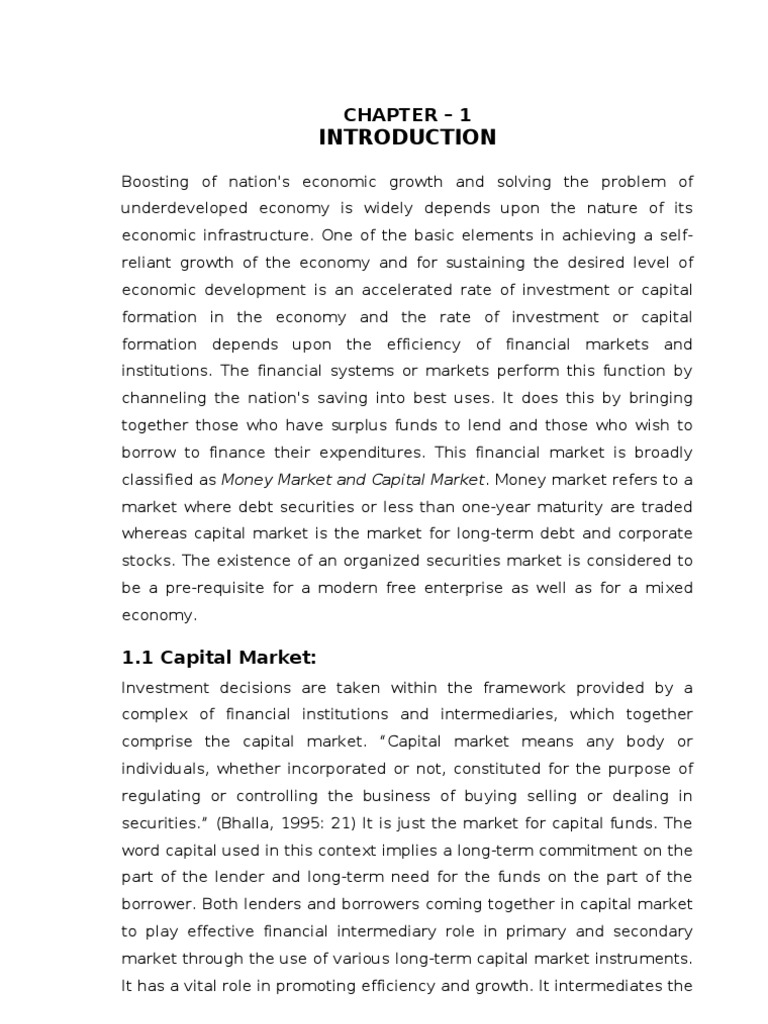 Research topics in financial markets image