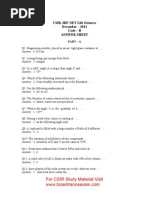 Download Download CSIR NET JRF Dec 2011 Answer Key by csir4u SN76235801 doc pdf