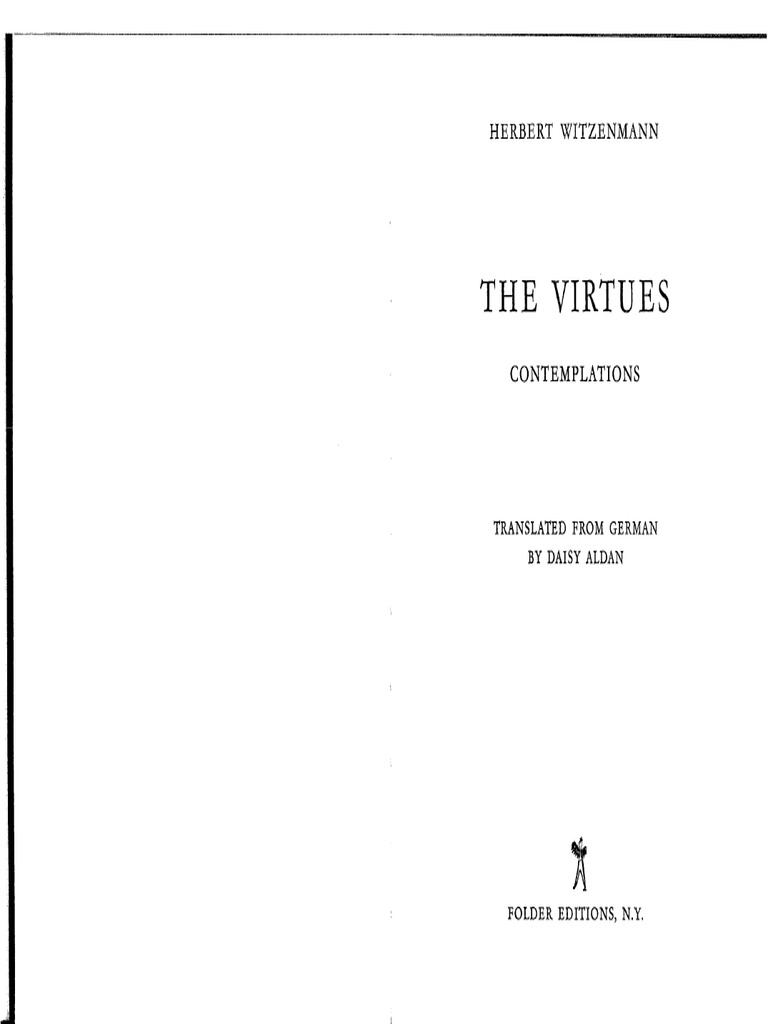 Herbert Witzenmann Virtues PDF