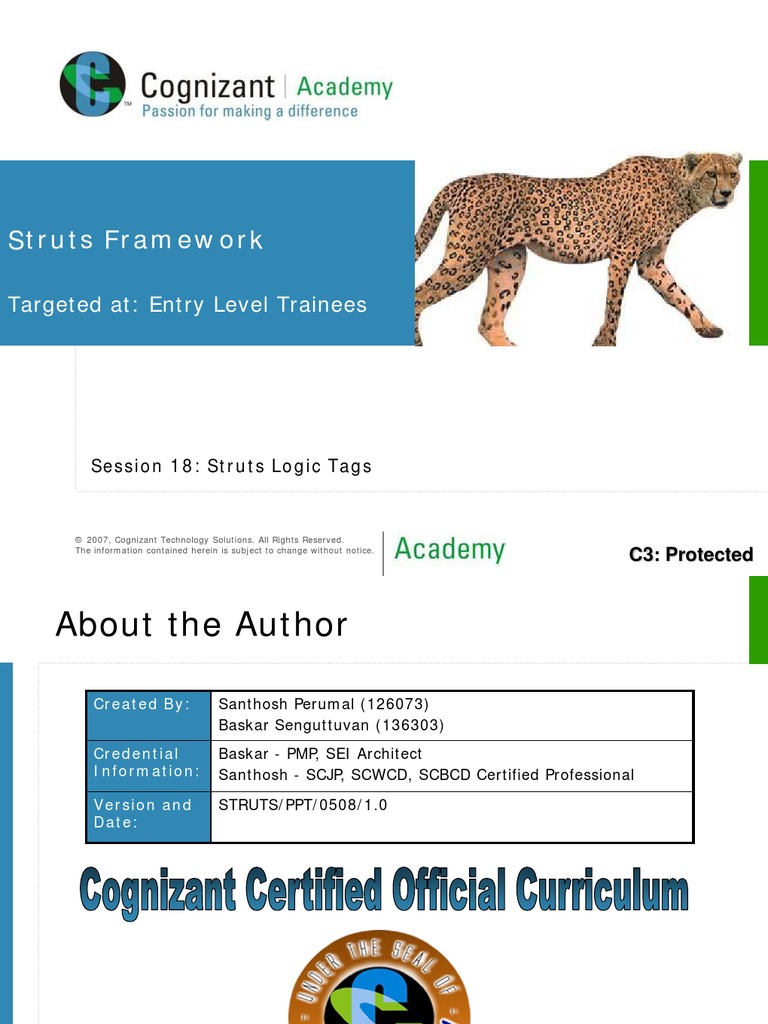 Session 18 Struts Framework Presentation v1.0 | PDF | Html Element ...