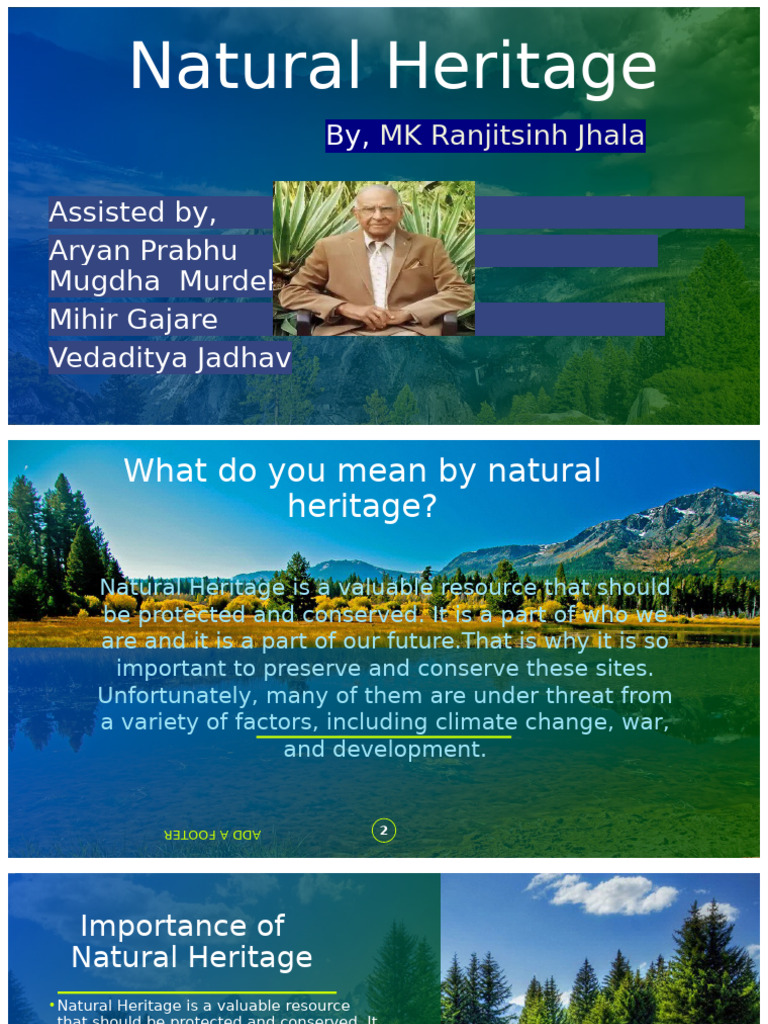 Natural Heritage | PDF | World Heritage Site | Travel