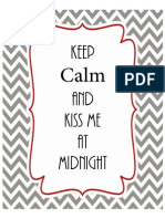 Keep Calm 8 X 10