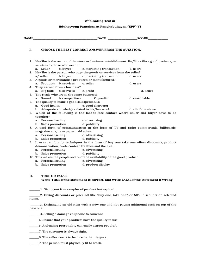 Epp 6 | PDF
