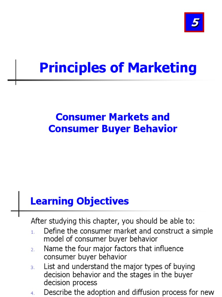 Customer Market and Customer Buyer Behavior | PDF | Consumer Behaviour ...