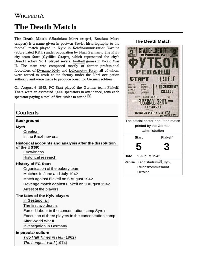 The Death Match | PDF