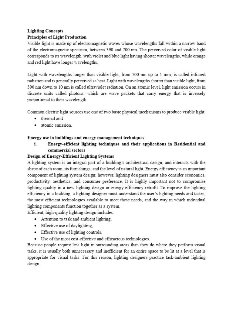 Energy-Efficient Lighting Design Guide | PDF | Compact Fluorescent Lamp ...
