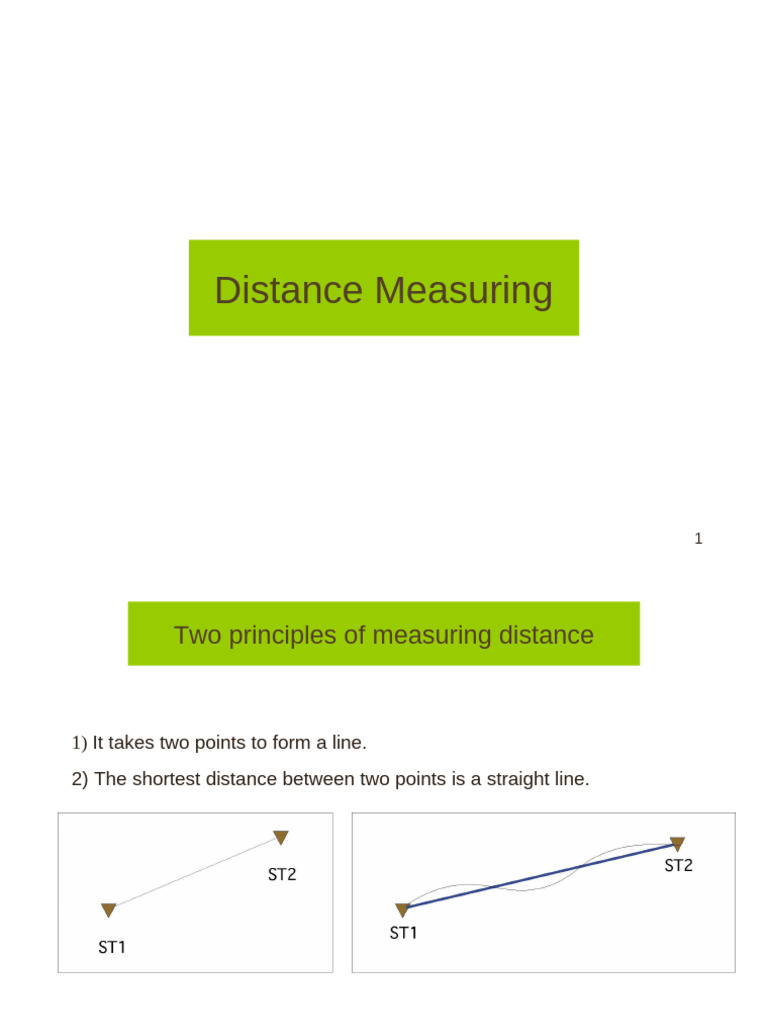 3 Distance Measuring | PDF | Surveying | Distance