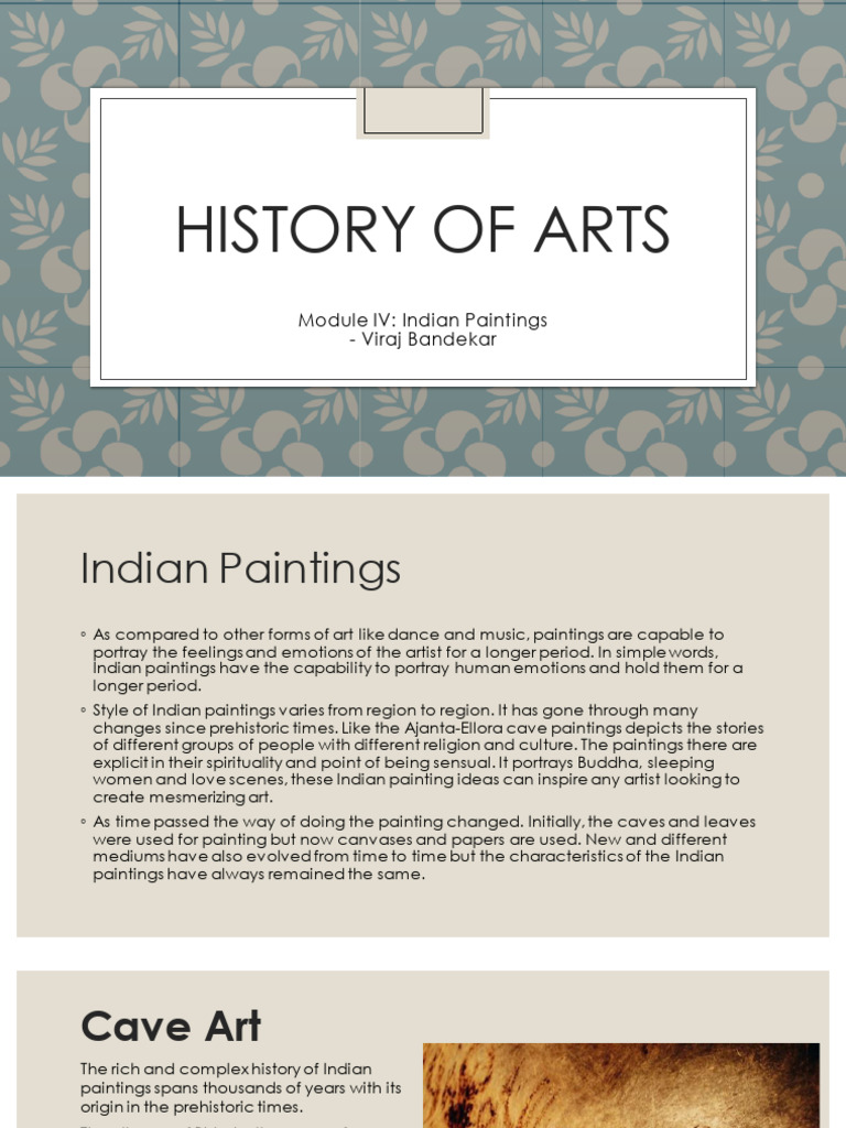 Module 4 Indian Paintings | PDF | Paintings | Social Science