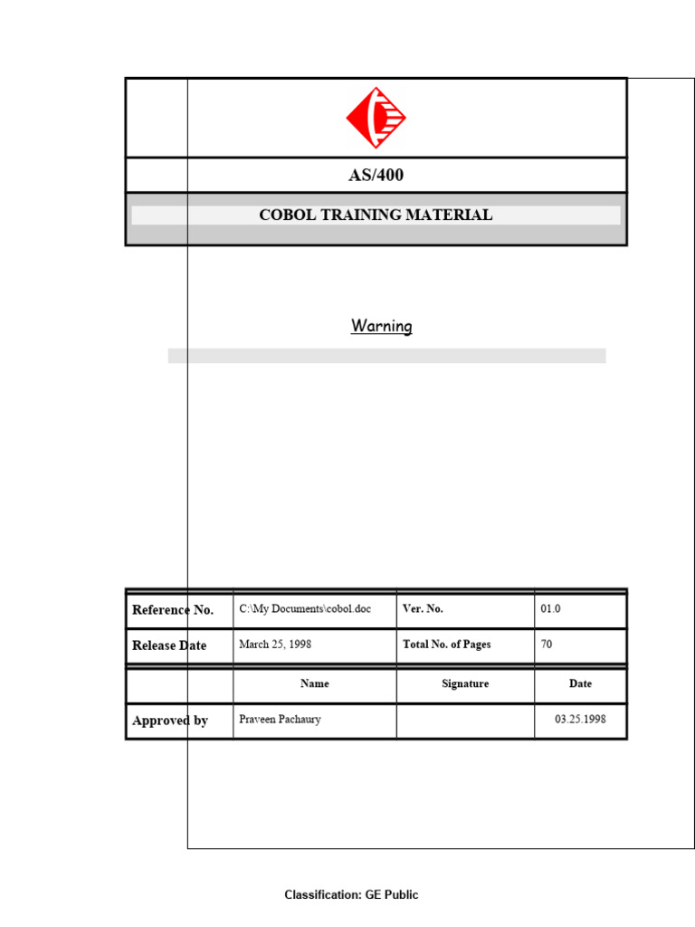 As400 cobol pdf
