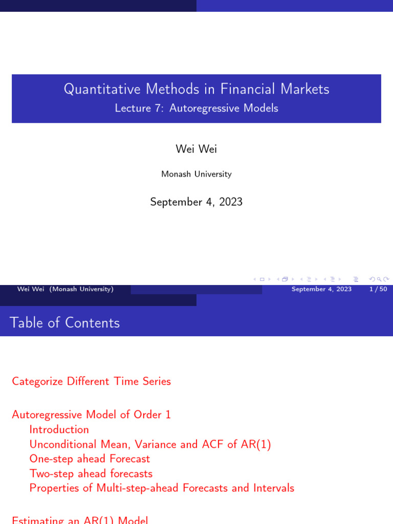 Lecture 7 | PDF
