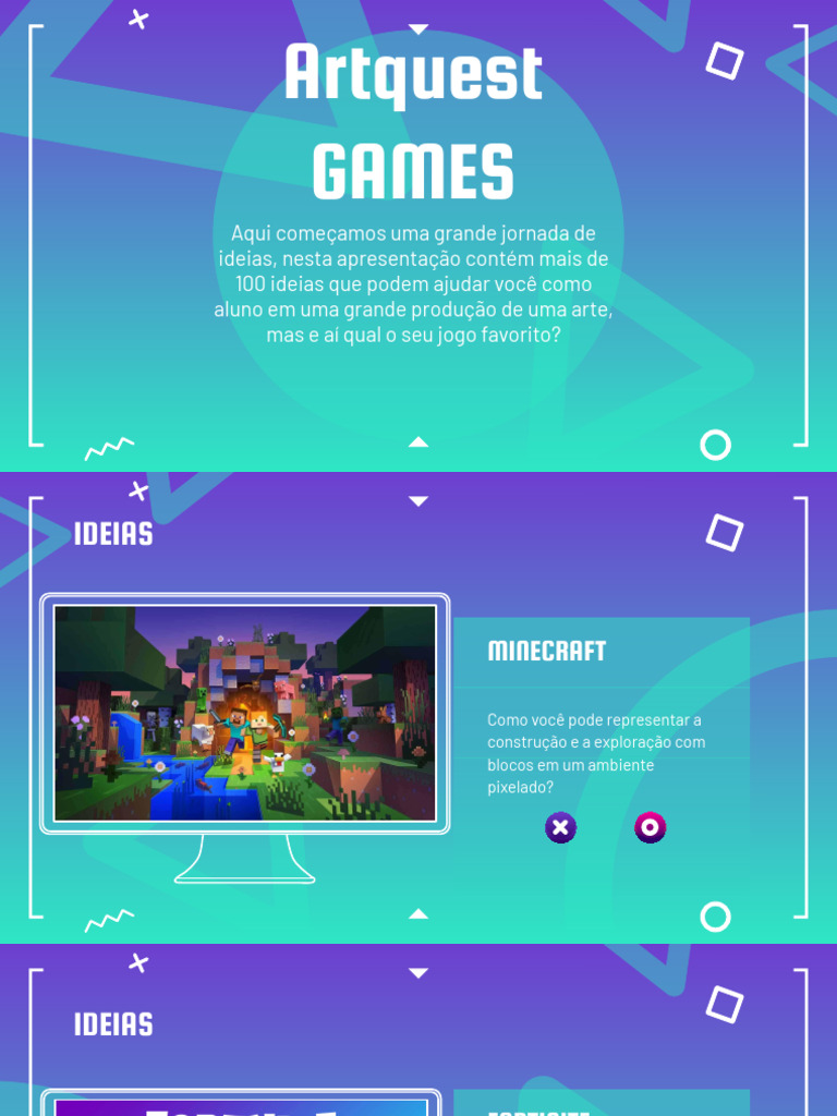 Art Quest Games Ideias PDF