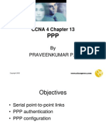 CCNA 4 Chapter 13: by Praveenkumar P.J