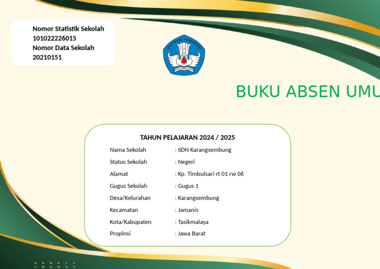 Cover Absen Umum | PDF