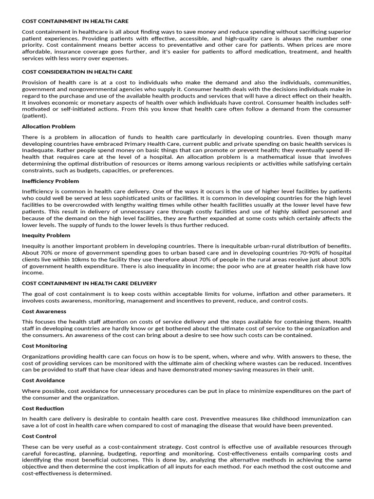 cost-containment-in-health-care-pdf